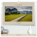 Laos - eine Bildreise (hochwertiger Premium Wandkalender 2025 DIN A2 quer), Kunstdruck in Hochglanz