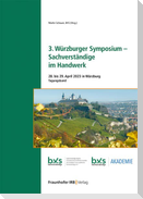 3. Würzburger Symposium - Sachverständige im Handwerk.
