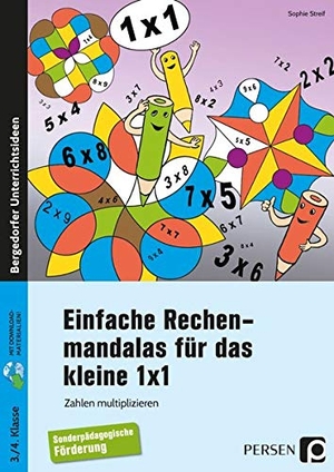 Streif, Sophie. Einfache Rechenmandalas für das kleine 1x1 - Zahlen multiplizieren (3. und 4. Klasse). Persen Verlag i.d. AAP, 2018.