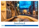 Innsbruck - Stadt in den Alpen (Wandkalender 2024 DIN A2 quer), CALVENDO Monatskalender