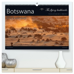Flying Bushhawks, The. Botswana Blickwinkel 2024 (hochwertiger Premium Wandkalender 2024 DIN A2 quer), Kunstdruck in Hochglanz - Botswana - der andere Kalender. Calvendo, 2023.
