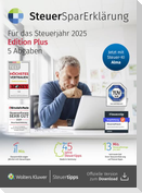 SteuerSparErklärung plus (Steuerjahr 2025) (Code in a Box)