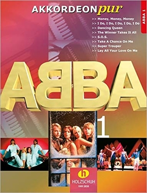 Kölz, Hans-Günther. ABBA 1 - "Akkordeon pur" bietet Spezialarrangements im mittleren Schwierigkeitsgrad. Musikverlag Holzschuh, 2014.