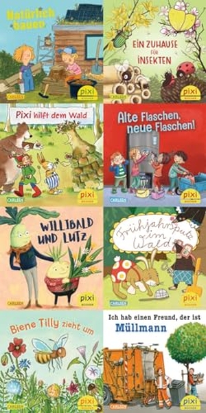 Pixi-Box 299: Pixi setzt sich für die Umwelt ein (8 x 8 Exemplare). Carlsen Verlag GmbH, 2025.