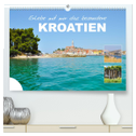 Erlebe mit mir das besondere Kroatien (hochwertiger Premium Wandkalender 2025 DIN A2 quer), Kunstdruck in Hochglanz