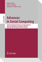 Advances in Social Computing