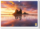 Wunderschöne Meereslandschaften (Wandkalender 2024 DIN A3 quer), CALVENDO Monatskalender