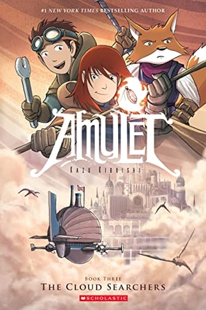 Kibuishi, Kazu. The Cloud Searchers: A Graphic Novel (Amulet #3). Scholastic Inc., 2010.