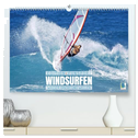 Windsurfen: Wasser, Gischt und Wellen - Edition Funsport (hochwertiger Premium Wandkalender 2025 DIN A2 quer), Kunstdruck in Hochglanz