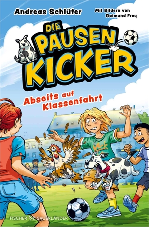 Schlüter, Andreas. Die Pausenkicker - Abseits auf Klassenfahrt - Coole Kinderbuch-Serie ab 9 Jahren über Fußball, Freundschaft und den Schulalltag. FISCHER Sauerländer, 2025.