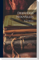 Dernières Nouvelles