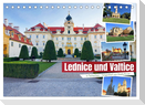 Lednice und Valtice in Tschechien (Tischkalender 2024 DIN A5 quer), CALVENDO Monatskalender