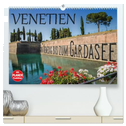 VENETIEN von Venedig bis zum Gardasee (hochwertiger Premium Wandkalender 2024 DIN A2 quer), Kunstdruck in Hochglanz