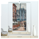 Ein Hauch von Impressionismus ¿ Aquarelle von Isolde Gänesch (hochwertiger Premium Wandkalender 2024 DIN A2 hoch), Kunstdruck in Hochglanz