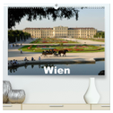Wien (hochwertiger Premium Wandkalender 2024 DIN A2 quer), Kunstdruck in Hochglanz