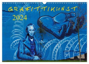 Fröhlich, Klaus. Grafittikunst (Wandkalender 2024 DIN A3 quer), CALVENDO Monatskalender - Wenn sie kunstvoll dargestellt wird, ist Grafitti nicht nur Schmiererei.. Calvendo Verlag, 2023.