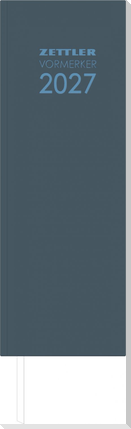 Tagevormerkbuch Leinen 2T/1S 2027