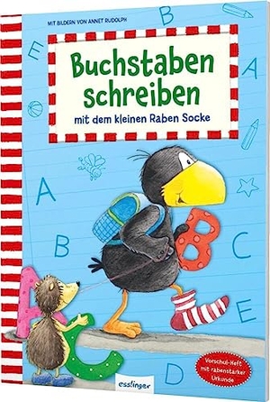 Buchstaben schreiben mit dem kleinen Raben Socke. Esslinger Verlag, 2017.