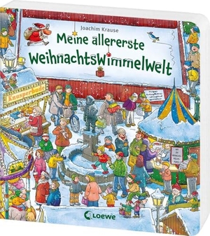 Meine allererste WeihnachtsWimmelWelt - Wimmelspaß für die Advents- und Weihnachtszeit zum gemeinsamen Suchen und Entdecken - Pappbilderbuch für Kinder ab 2 Jahren. Loewe Verlag GmbH, 2024.
