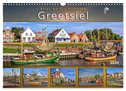 Reise an die Nordsee - Greetsiel (Wandkalender 2024 DIN A3 quer), CALVENDO Monatskalender