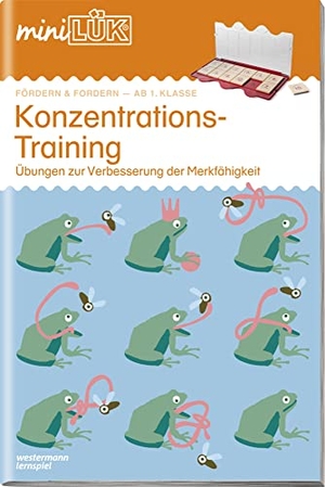 miniLÜK. Konzentrationstraining - 1./2. Klasse - Fördern & Fordern. Westermann Lernwelten, 2018.