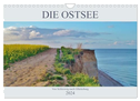 Die Ostsee - von Schleswig nach Glücksburg (Wandkalender 2024 DIN A4 quer), CALVENDO Monatskalender