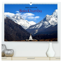 Solo Khumbu (hochwertiger Premium Wandkalender 2024 DIN A2 quer), Kunstdruck in Hochglanz