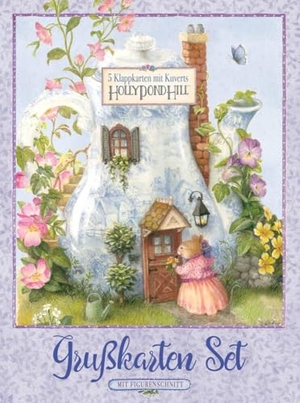 Klappkarten Set Grußkarten - Große Premium-Klappkarten mit Figurenschnitt, Holly Pond Hill. Wunderhaus Verlag GmbH, 2024.