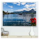 Salzkammergut - Die schönsten Seen Oberösterreichs (hochwertiger Premium Wandkalender 2025 DIN A2 quer), Kunstdruck in Hochglanz