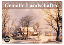 Gemalte Landschaften (Tischkalender 2024 DIN A5 quer), CALVENDO Monatskalender