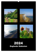 Englands Südosten 2024 (Wandkalender 2024 DIN A2 hoch), CALVENDO Monatskalender