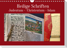 Heilige Schriften. Judentum, Christentum, Islam (Wandkalender 2022 DIN A4 quer)