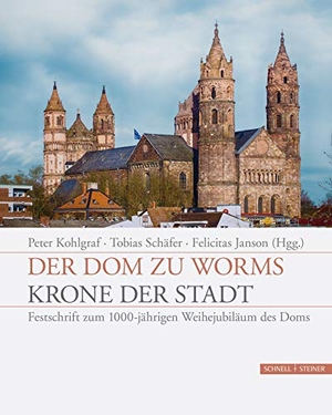 Kohlgraf, Peter / Tobias Schäfer et al (Hrsg.). Der Dom zu Worms - Krone der Stadt - Festschrift zum 1000-jährigen Weihejubiläum des Doms. Schnell & Steiner GmbH, 2018.