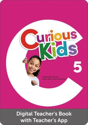 Marconi, Virginia / Shaw, Donna et al. Curious Kids 5 - Teacher's Book with App. Hueber Verlag GmbH, 2024.