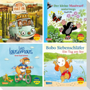 Maxi-Pixi-4er-Set 127: Draußen unterwegs (4x1 Exemplar)
