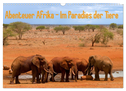 Abenteuer Afrika - Im Paradies der Tiere (Wandkalender 2024 DIN A3 quer), CALVENDO Monatskalender