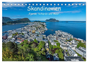 Skandinavien - Fjorde, Schären und Meer... (Tischkalender 2025 DIN A5 quer), CALVENDO Monatskalender