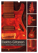 Elektro-Gitarren (Wandkalender 2024 DIN A3 hoch), CALVENDO Monatskalender