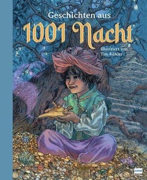 Geschichten aus 1001 Nacht - 16 beliebte Märchen aus dem Morgenland, liebevoll illustriert, für Kinder ab 8 Jahren. Ullmann Medien GmbH, 2023.