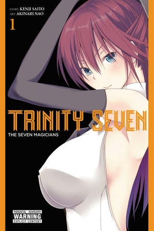 Saito, Kenji. Trinity Seven, Volume 1 - The Seven Magicians. Yen Press, 2015.
