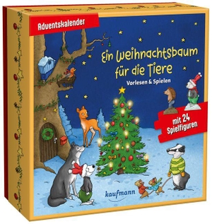 Hundertschnee, Nina. Ein Weihnachtsbaum für die Tiere - Vorlesen & Spielen - Adventskalender für Kinder ab 4 Jahre - mit 24 Spielfiguren. Kaufmann Ernst Vlg GmbH, 2026.
