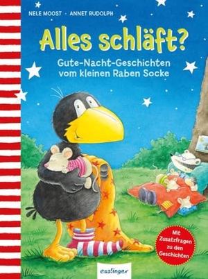 Moost, Nele. Der kleine Rabe Socke: Alles schläft? - Gute-Nacht-Geschichten vom kleinen Raben Socke. Esslinger Verlag, 2020.