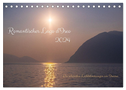 Romantischer Lago d'Iseo (Tischkalender 2024 DIN A5 quer), CALVENDO Monatskalender