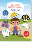 Mein buntes Anzieh-Stickerbuch: Berufe