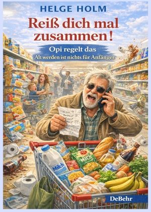 Holm, Helge. Reiß dich mal zusammen! - Opi regelt das - Alt werden ist nichts für Anfänger. DeBehr, 2026.