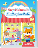 Cosy-Stickerwelt: Ein Tag im Café