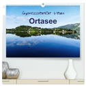 Impressionen vom Ortasee (hochwertiger Premium Wandkalender 2025 DIN A2 quer), Kunstdruck in Hochglanz
