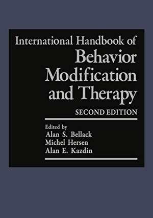 Bellack, Alan S. / Alan E. Kazdin et al (Hrsg.). International Handbook of Behavior Modification and Therapy - Second Edition. Springer US, 2011.