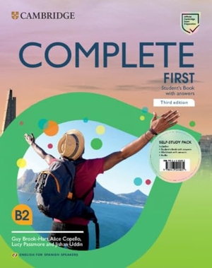 Brook-Hart, Guy / Copello, Alice et al. Complete First Self-Study Pack (Student's Book with Answers and Workbook with Answers and Class Audio) English for Spanish Speakers. Cambridge University Press, 2021.