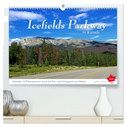 Icefields Parkway in Kanada (hochwertiger Premium Wandkalender 2025 DIN A2 quer), Kunstdruck in Hochglanz